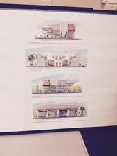 Renderings for the proposed retail commercial at 3560 Mt Acadia Blvd, San Diego, 92111 