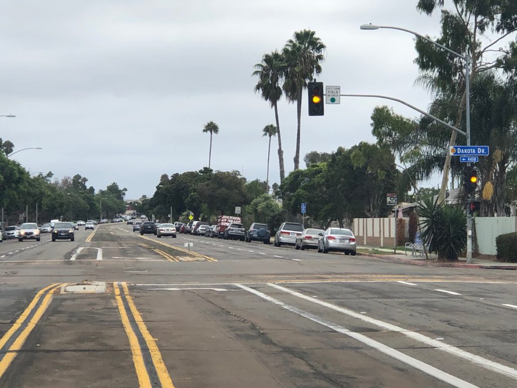 Proposed Clairemont Dr Restriping for Bike Lane & Potential Southbound ...