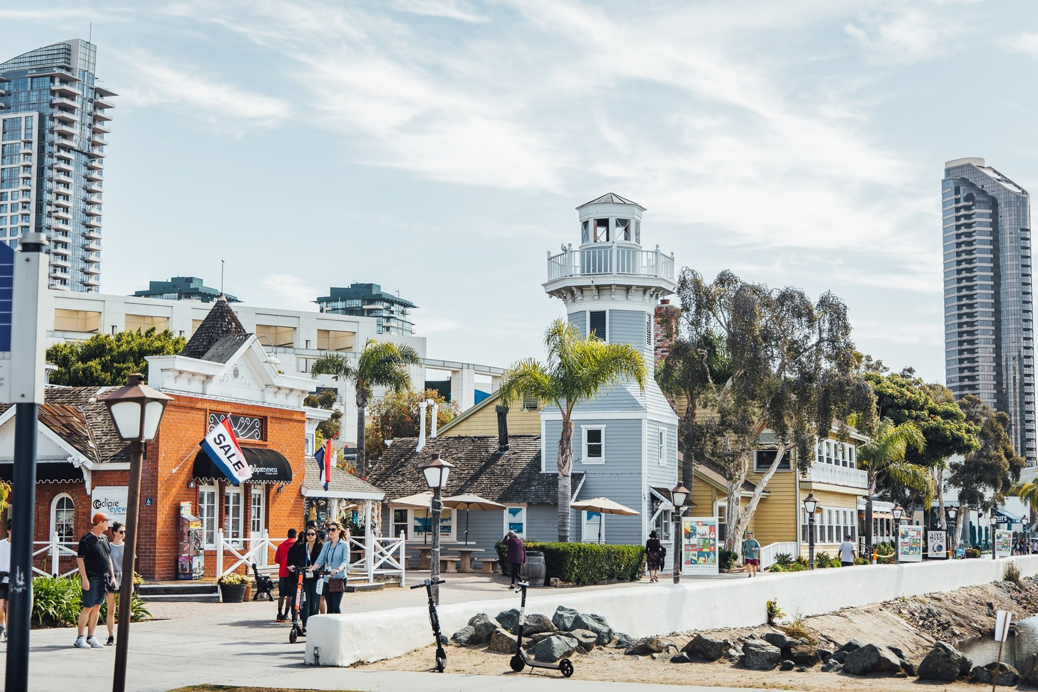 Seaport Village is one of the very best things to do in San Diego